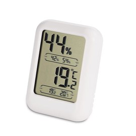 Digital Indoor Thermometer Hygrometer with Max/Min Records, Magnetic Back & Stand Room Thermometer for Baby Nursery, Home, Greenhouse, Humidity Meter (-10°C~50°C / 14°F~122°F)