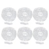 Outanaya 200 Gorros de Baño Desechables Impermeables de Pe Blancos