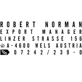 Trodat Printy Typomatic Text Stamp for Self Assembly, Black Ink