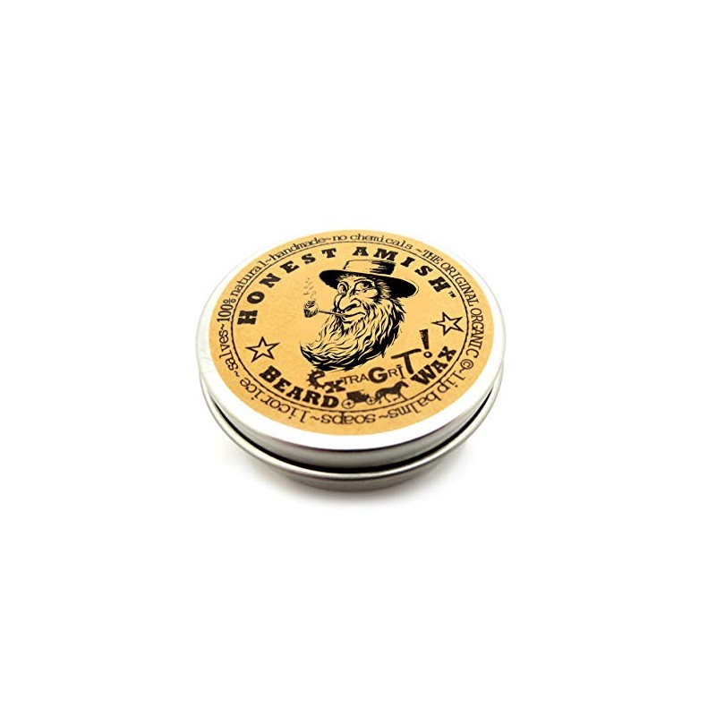 Honest Amish Cera para Barba Extra Grit