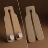 Jayanes Genuine Leather Car Purse Hook - Flexible Car Seat