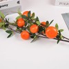 XJYWSH Artificial Orange Branches, Simulation Tangerine Branches,Lifelike Fake Fruit Props