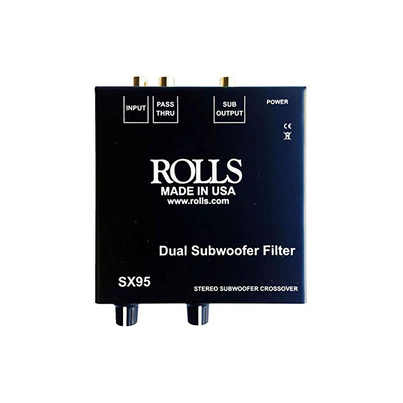 ROLLS SX95 Stereo Subwoofer Crossover/Filter
