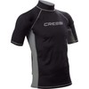 Cressi Rash Guard Men's Top, black, m