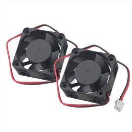 GDSTIME 2 pcs 40mm x 20mm cooling fan 4020 case fan 5V for computer pc exhaust ventilation replacement