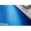 VViViD Metallic Blue Brushed Metal Vinyl Wrap Roll XPO Air