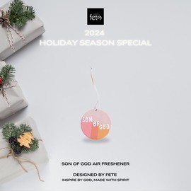 Fete Names of Jesus Air Freshener - Style: 1*Son of God