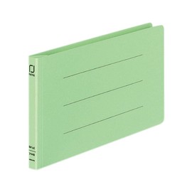 Kokuyo flat file Paper Cover Resin Binding Hardware 2 Hole B4 1/3 Width 150 Sheets Accommodate Green Flat – v49g