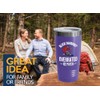 Snowboarding Purple Edition Viking Tumbler 20oz - Black diamond -