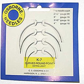 Curved Round Point Extra Light Needle Kit