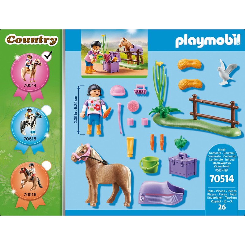 Playmobil Pony islandés Coleccionable