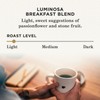 Peet’s Coffee, Light Roast Ground Coffee - Luminosa Breakfast Blend