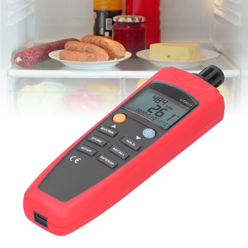 UT331+ Temperature Humidity Meter Digital Industrial Thermometer Hygrometer for Indoor