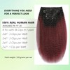 Clip in Hair Extensions Real Human Hair Clip ins 100%