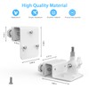 Sunshade&Gutter Mount for Reolink Argus PT Series,Reolink Go PT Ultra