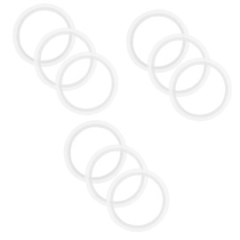DOITOOL 9pcs Bathroom Sink Mounting Ring Sealing Gasket Easy Install Vessel Sink Plug Washer