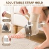 CAMBIVO 2 Pack Ankle Support Brace, Plantar Fasciitis Support