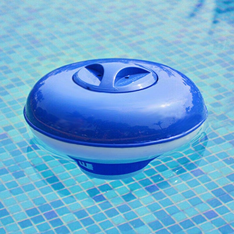 Floating Chlorine Chemical Dispenser Large Capacity Adjustable Release 1' Tablet