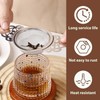 2 Pcs Tea Strainer with Bowl, Stainless Steel Tea Strainer,