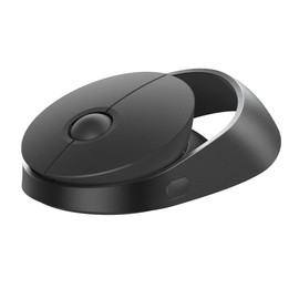 Rapoo Ralemo Air 1 kabellose Maus Wireless Mouse 1600 DPI Sensor umweltfreundlicher wiederaufladbarer Akku ergonomisch für Links- und Rechtshänder PC & Mac - dunkelgrau