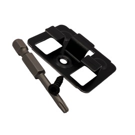 FRÜH Schnellbautechnik WPC Clip 6 mm Patio Clips Invisible Patio Fixing Steel Black for WPC/BPC Flooring Pack of 50