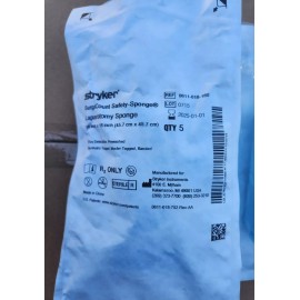 Stryker Pk 5 Stryker Surgicount Laparotomy Safety-Sponge 18"x18"  0611-018-180