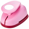 Efco Circle Toothed Punch, Pink, 75 mm