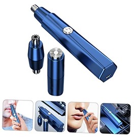 VALICLUD 1 Set Electric Nasal Hair Trimmer and Facial Hair Remover for Men and Women Beard Clipper for Nose Ears and Eyebrows Efficient Grooming