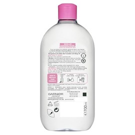 Garnier Micellar Cleansing Water 700ml, Gentle face cleanser & Make up Remover, Suitable For All Skin Types Including Sensitive Skin, Soothing Formula