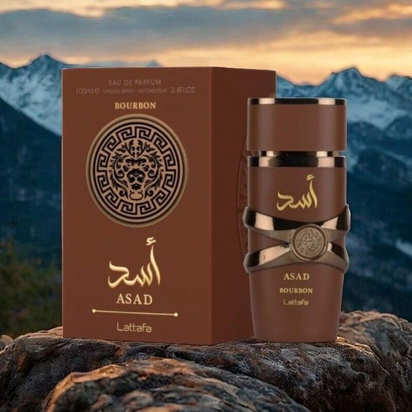 Lattafa USA Ship-Lattafa Asad Bourbon for Unisex Eau De Parfum