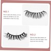 Ipetboom 20pairs Faux Lashes Natural Look Party Eyelashes for Women