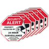 Psyfer Fade-Free UV Security Window Stickers 6 Pack 2⅝ Inch