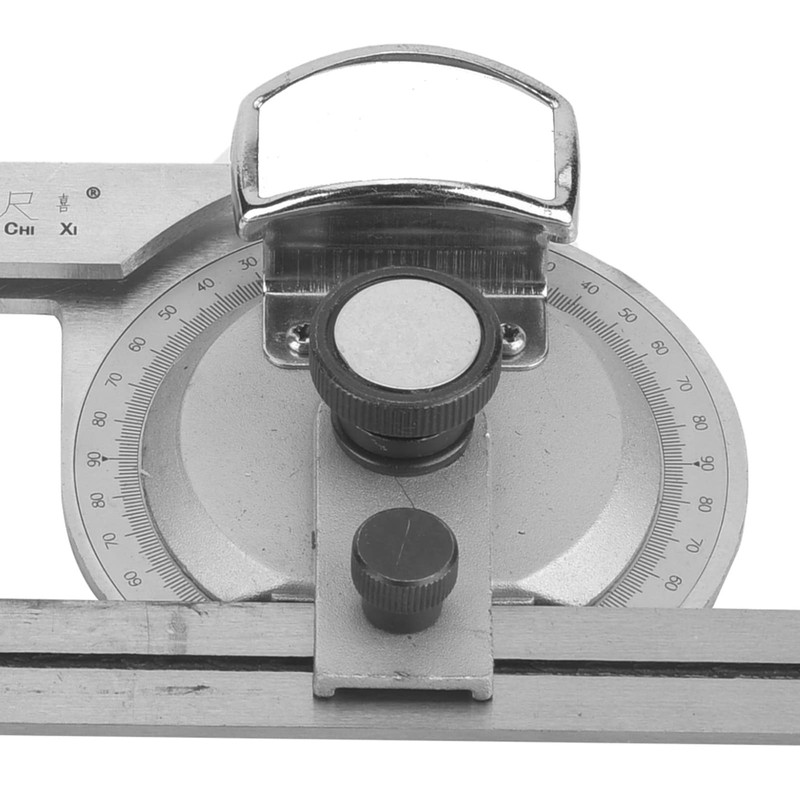Universal Bevel Protractor Angle Finder 0-360 Degree with Magnifier for