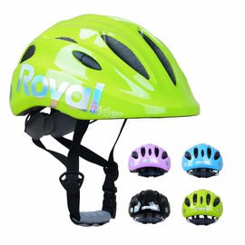RoyalBaby Kids Helmet 0.47 lb Ultra-Lightweight & Adjustable for Ages 5-13 Years, Ideal for Cycling, Scooter, Balance Bike & More Sports, 4 Vibrant Colors Available