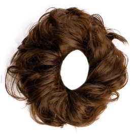 Hair2Heart Hair Piece Bun Extension, Cognac Hazelnut