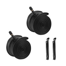Pack of 2 18" Bike Tyre Inner Tube Scharder Valve AV32mm Compatible with 18 x 1.75/1.95/2.125 Kids Cycle Bicycle Replacement Inner Tubes