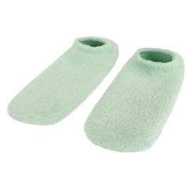 ZJchao Calcetines para Cuidado de los Pies, Invierno Hidratante Elimina la Piel Agrietada, Evita Resbalones Máscara de Gel Reutilizable para Pies, Calcetines de Gel Spa para Reparar