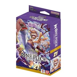 One Piece TCG Starter Deck EX: Gear 5 (ST21) - 51 Cards, Sleeves, Bonus Pack