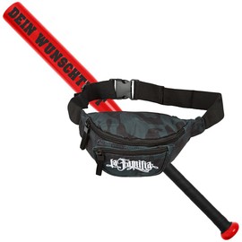 Sports Set Baseball Bat with Desired Text of Your Choice with Bag for Baseball in 5 Colours