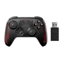 8Bitdo 8BitDo Ultimate 2C Wireless Controller for Windows PC and Android, with Hall Effect Joysticks and Hall Triggers, 1000Hz Polling Rate, and Remappable L4/R4 Bumpers - Black Myth: Wukong