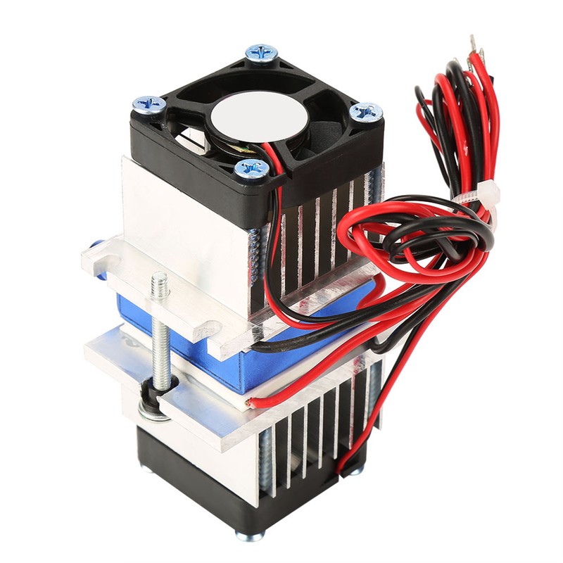 DIY Semiconductor Thermoelectric Cooler Peltier Refrigeration Water Cooling Device 120W