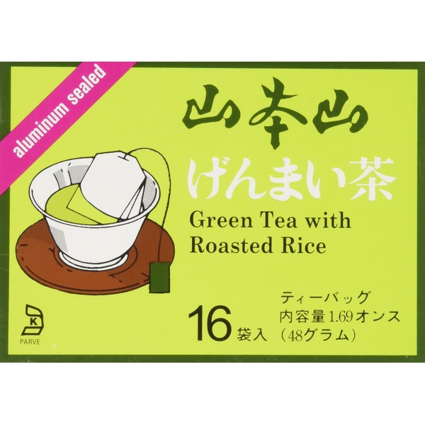 Yamamotoyama - Genmai Cha (Brown Rice Tea) 16 bags