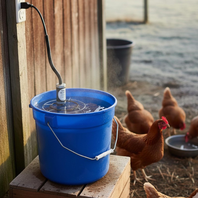 Farm Innovators Submergible Bucket Heater for up to 5 Gallon