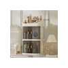 Organizador De Maquillaje 3 Capas Con Puerta Transparente