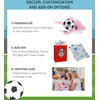 DolliBu Pink Dolphin Stuffed Animal with Soccer Ball Plush -