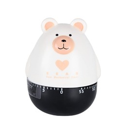 LIFKOME Mechanical Timer Egg Timer for Boiling Eggs Mini Cartoon Kitchen Timers Cooking Clock Timers for Cooking Timer for Kids Wind up Timer Decorate Pp to Rotate Boiled Eggs