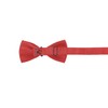 Generic Classic Pre-tied Bow Tie Adjustable Length Satin Bowtie for