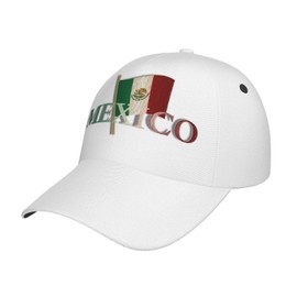 Mexico Baseball Cap Adjustable Women Men Snapback Cap Mexican Hat Baseball Hats Mexico Flag Cap for Outdoor