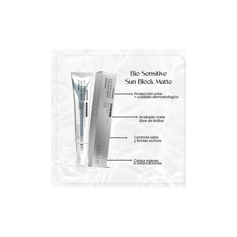 Bloqueador Solar Facial Spf50+ Crema Matte Usolab 50ml