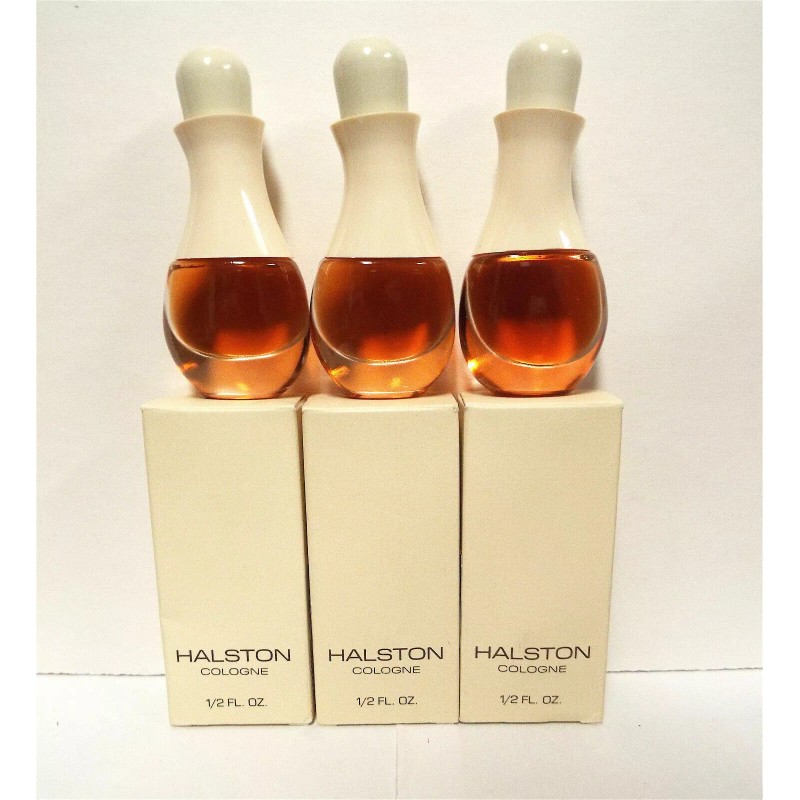 Halston ( 3 ) Halston Classic Cologne 1/2oz Original Formula